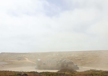 Japanese LCAC landing on San Clemente Island