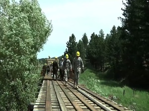 155th Engineer Company Complete Mickelson Trail Project