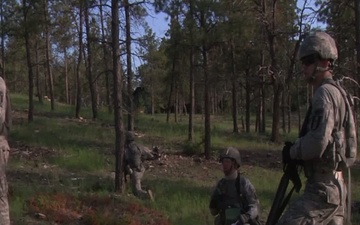 94th Military Police Company Take on The Dismounted Patrol Lane at Golden Coyote