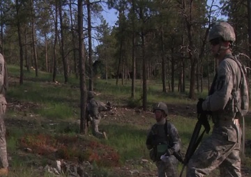 94th Military Police Company Take on The Dismounted Patrol Lane at Golden Coyote
