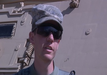 94th Military Police Take On The Dismounted Patrol Lane at Golden Coyote