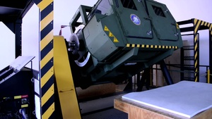 HMMWV Egress Assistance Trainer Roll
