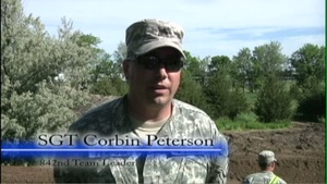842nd Builds Archery Range