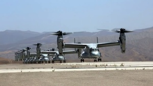 3rd MAW conducts air lift of battalion
