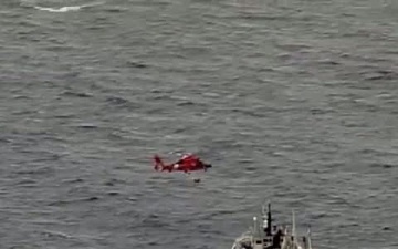 Coast Guard Medevacs Man From Fishing Vessel Near Dutch Harbor, Alaska