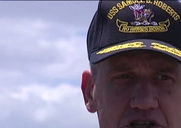 All Hands Update: AFRICOM Commander Visits USS Samuel B. Roberts Sailors and NAS Sigonella Marines