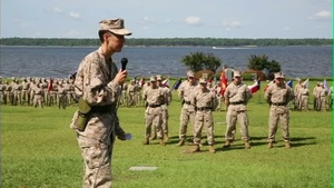 Combat Logistics Battalion 2 Change of Command