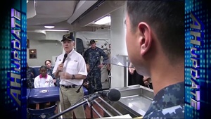 All Hands Update: SECNAV Holds All-Hands Call Aboard USS Mustin