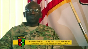 Task Force Lifeliner SHARP message