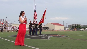 Basilone Bowl National Anthem