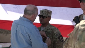 Purple Heart Awarded In Afghanistan