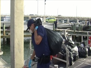Coast Guard Offloads $19 Million Worth of Cocaine in Miami