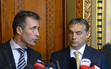 NATO Secretary General Visits Hungary