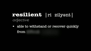 A Few Words on Resiliency Training