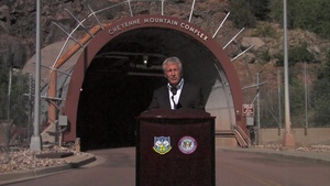 SECDEF Visits Cheyenne Mountain