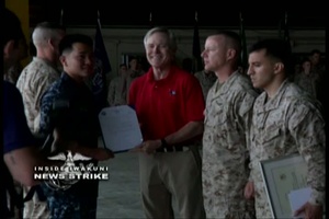 Secretary Of The Navy Visits MCAS Iwakuni
