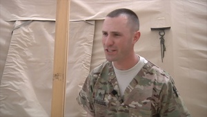 Walking Blood Drive Program at FOB Apache Afghanistan