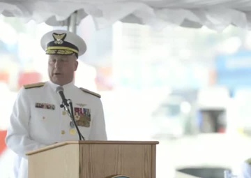 D13 Change-of-Command Ceremony