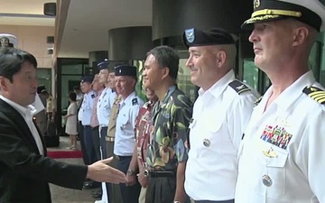 Japanese Minister of Defense Visits PACOM