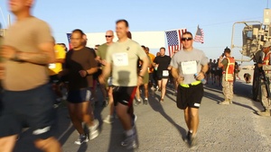Start of the Leatherneck Satellite Peachtree Road Race