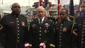 Dempsey Sings National Anthem