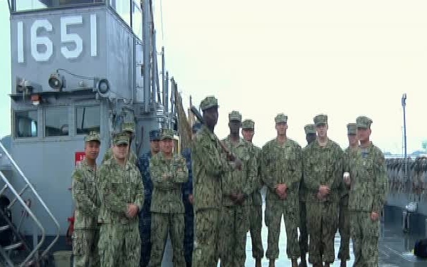 Naval Beach Unit 7 MLB All Star Game Shout Out