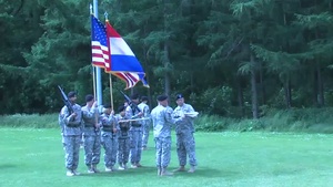 Casing of Colors AFNORTH BATTALION