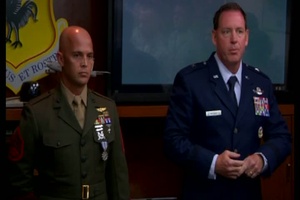 Marine Awarded Air Force Achievement Medal