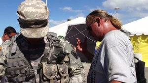 Hawaii National Guard Soldiers Play Rescuers In Upcoming Movie