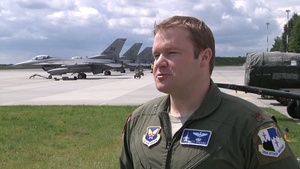 510th Fighter Squadron Arrives in Poland
