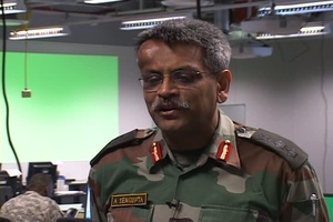 Exercise Yudh Abhyas 2013 - Indian Army Col. Anindya Sengupta