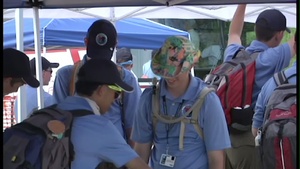 Army National Guard at Boy Scout Jamboree