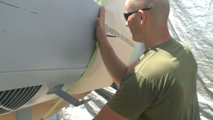 MCAS Beaufort Jet Painting