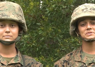 Rct. Taliah Terrack, Rct. Tasha Terrack