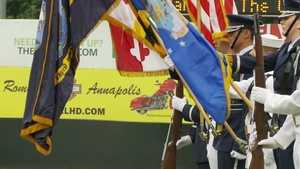 Baysox Hit Home Run With Military Members