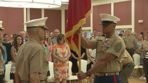 Marine Corps Installatlions East Change of Command Passing of Colors