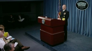 CNO Adm. Jonathan Greenert Press Briefing