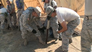 Global Medic 2013 Army & Air Force Foward Operating Base UTILIS TM Tall Tent Setup