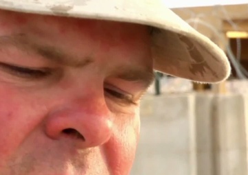 All Hands Update: Camp Leatherneck Seabee Honors Deceased Father