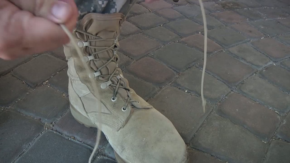 DVIDS Video Tie Your Boots Soldier!