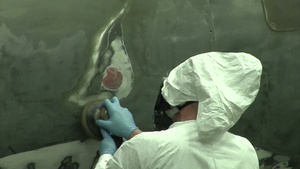 F-4 Restoration Project Sanding