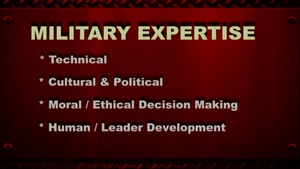 Command Sgt. Maj. Donna Brock Talks About Military Expertise