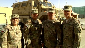 Group Shout Out from New Kabul Compound for Boston Red Sox