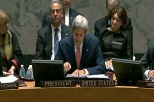 Secretary of State John Kerry Chairs the UNSC Ministerial on the Great Lakes