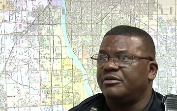 BROLL of MP who is Tulsa PD officer