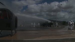 Firefighters Conduct Training