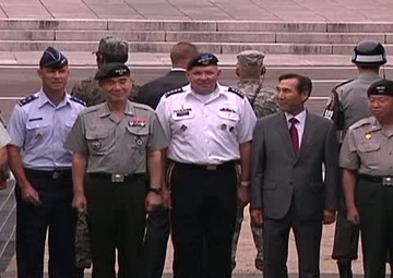 60th Armistice Anniversary at the Joint Security Area B-roll
