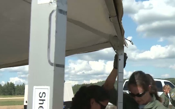 Global Medic 2013 Florida Advanced Surgical and Transport Team Tent Set-Up