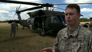Global Medic 2013/WAREX 86-13-01 Interview with U.S. Army Maj. Charlie Wilson, Company Commander