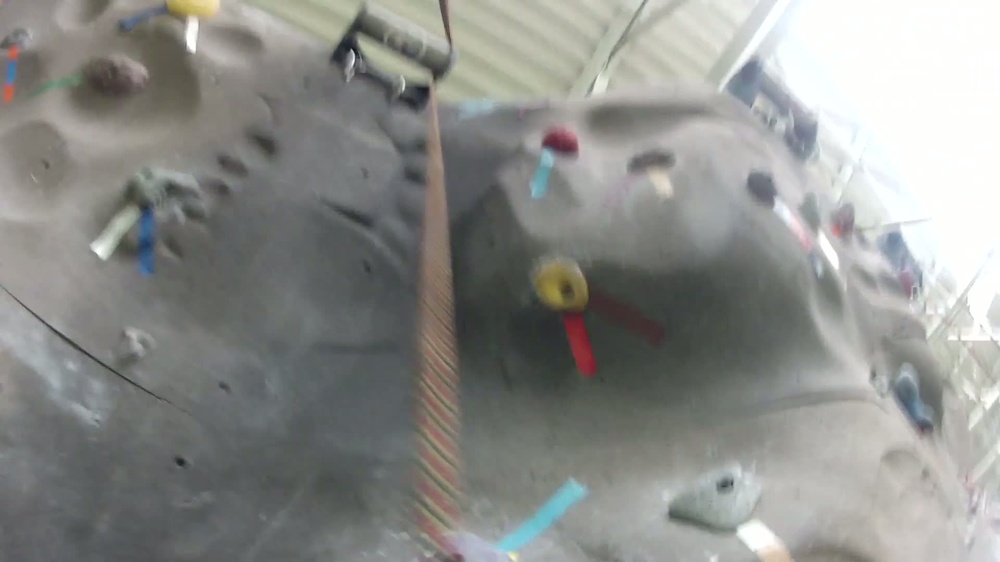 DVIDS - Video - Hill AFB Gym Rock Climbing